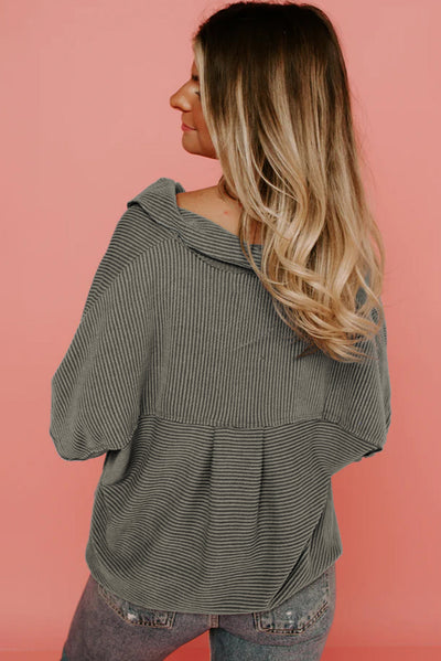 Gestreifte Oversized-Bluse | Casual & Komfortabel | Moderner Look