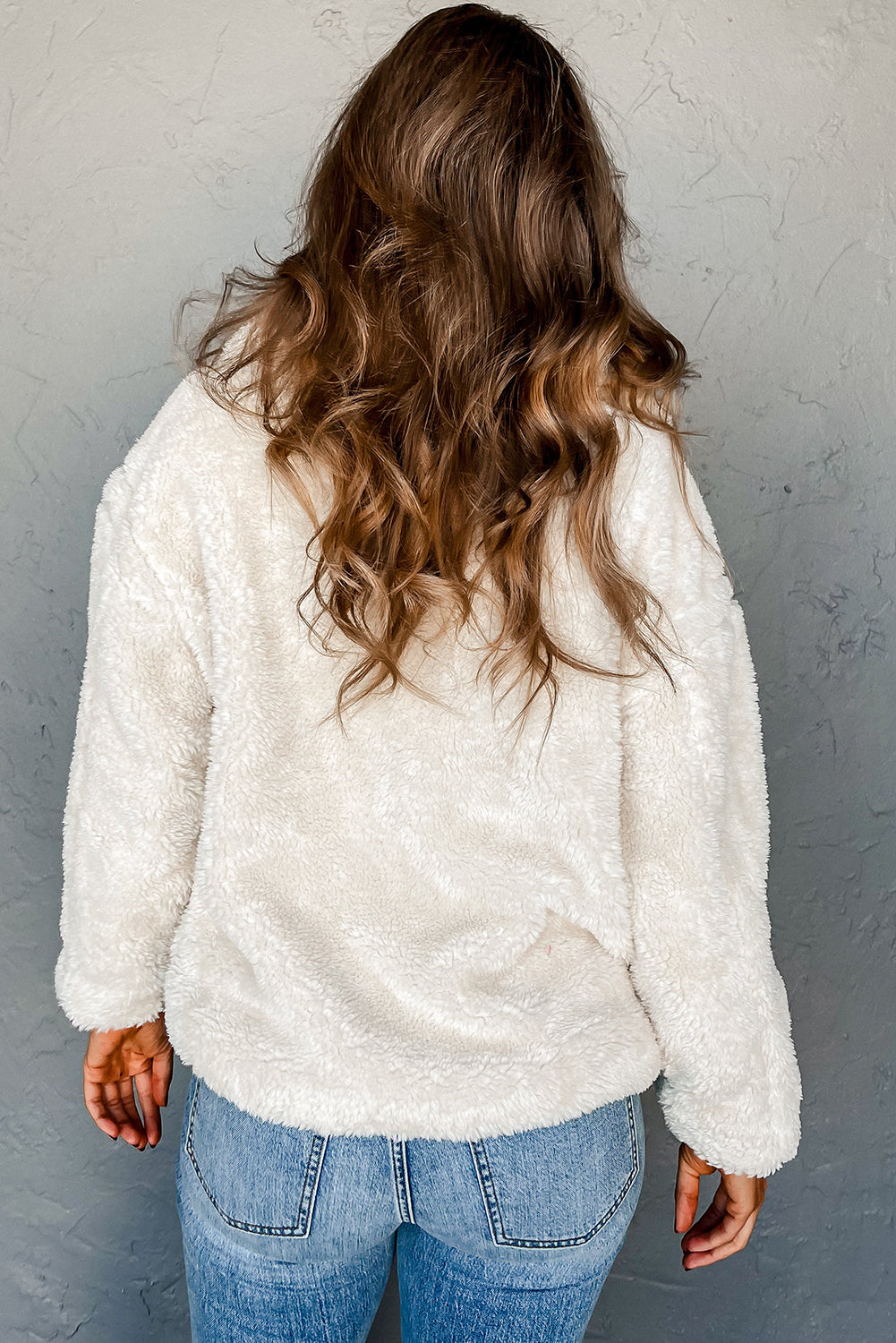 Teddy-Kurzjacke | Flauschiges Material | Gemütlich & Modern