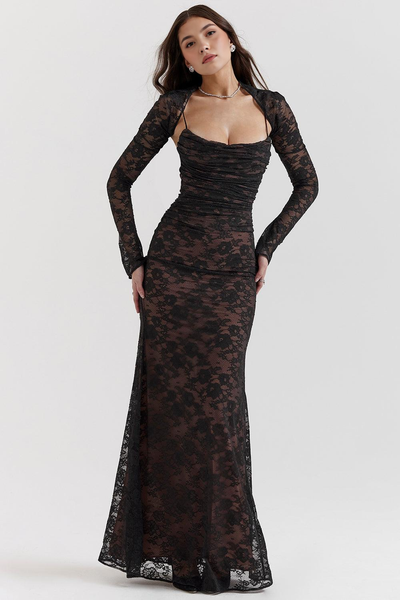 Mayfair™ | CELESTE - Spitzen Maxi Kleid