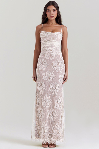 Mayfair™ | CELESTE - Spitzen Maxi Kleid