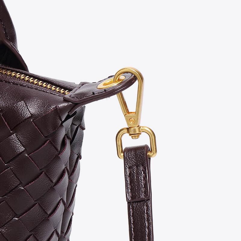 Geflochtene Mini-Tasche Damen – Kompakte Crossbody Bag mit Schulterriemen