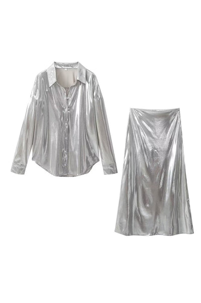 Avelena | Schimmerndes Metallic-Set