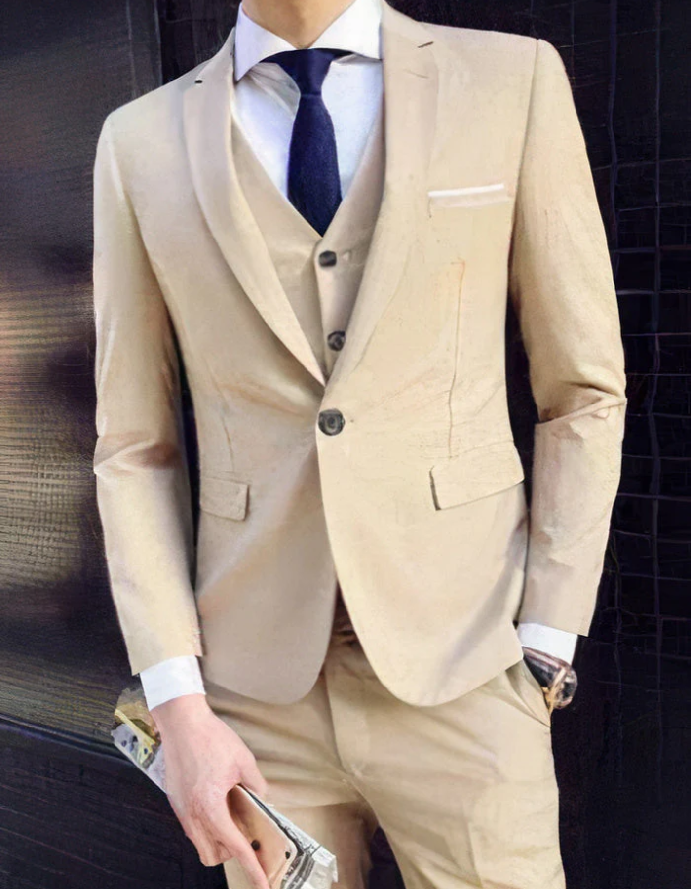 Melvine | Herren 3 Teilig Anzug | Hochzeit Outfit