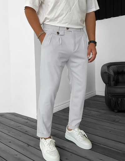 Alexis | Herren Bequeme Hose | Schwarz