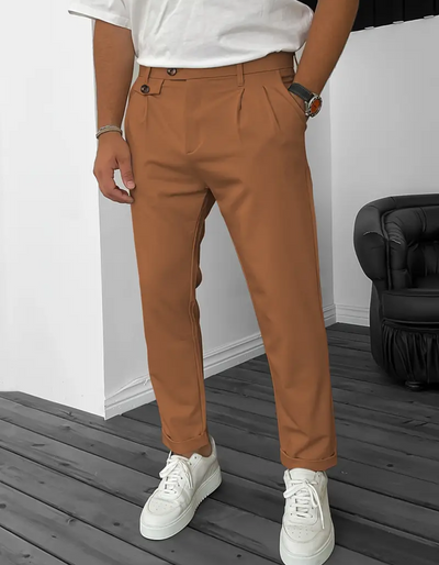 Alexis | Herren Bequeme Hose | Schwarz