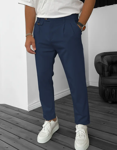 Alexis | Herren Bequeme Hose | Schwarz