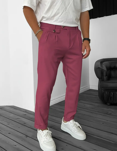 Alexis | Herren Bequeme Hose | Schwarz