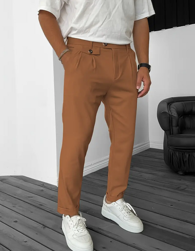 Alexis | Herren Bequeme Hose | Schwarz