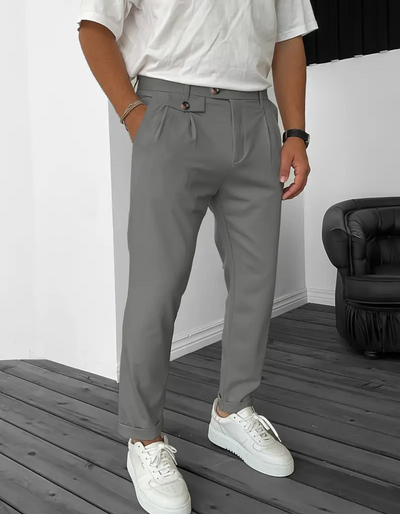 Alexis | Herren Bequeme Hose | Schwarz