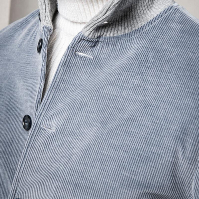 Karlito | Herren Bomberjacke Grau | Leichte