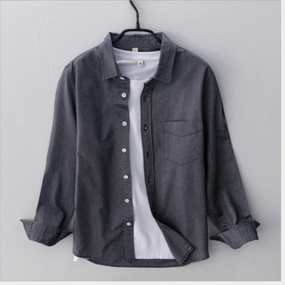 Zach | Herren Button Down Hemd | Weiß