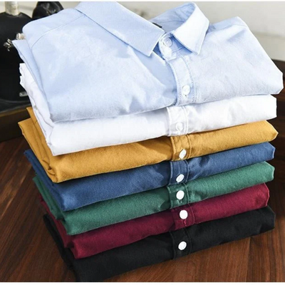 Zach | Herren Button Down Hemd | Weiß