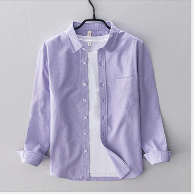 Zach | Herren Button Down Hemd | Weiß