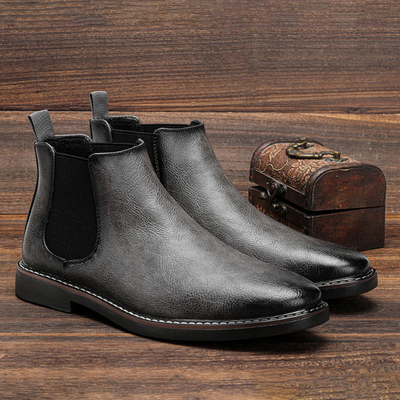 Fidel | Herren Chelsea Boots | Schwarz