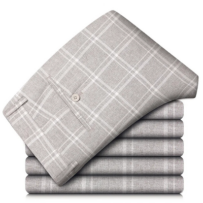 Benson | Herren Chino Hose | Graue Stoffhose