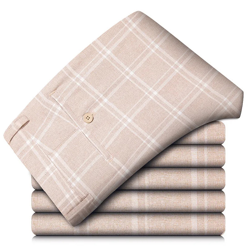 Benson | Herren Chino Hose | Graue Stoffhose