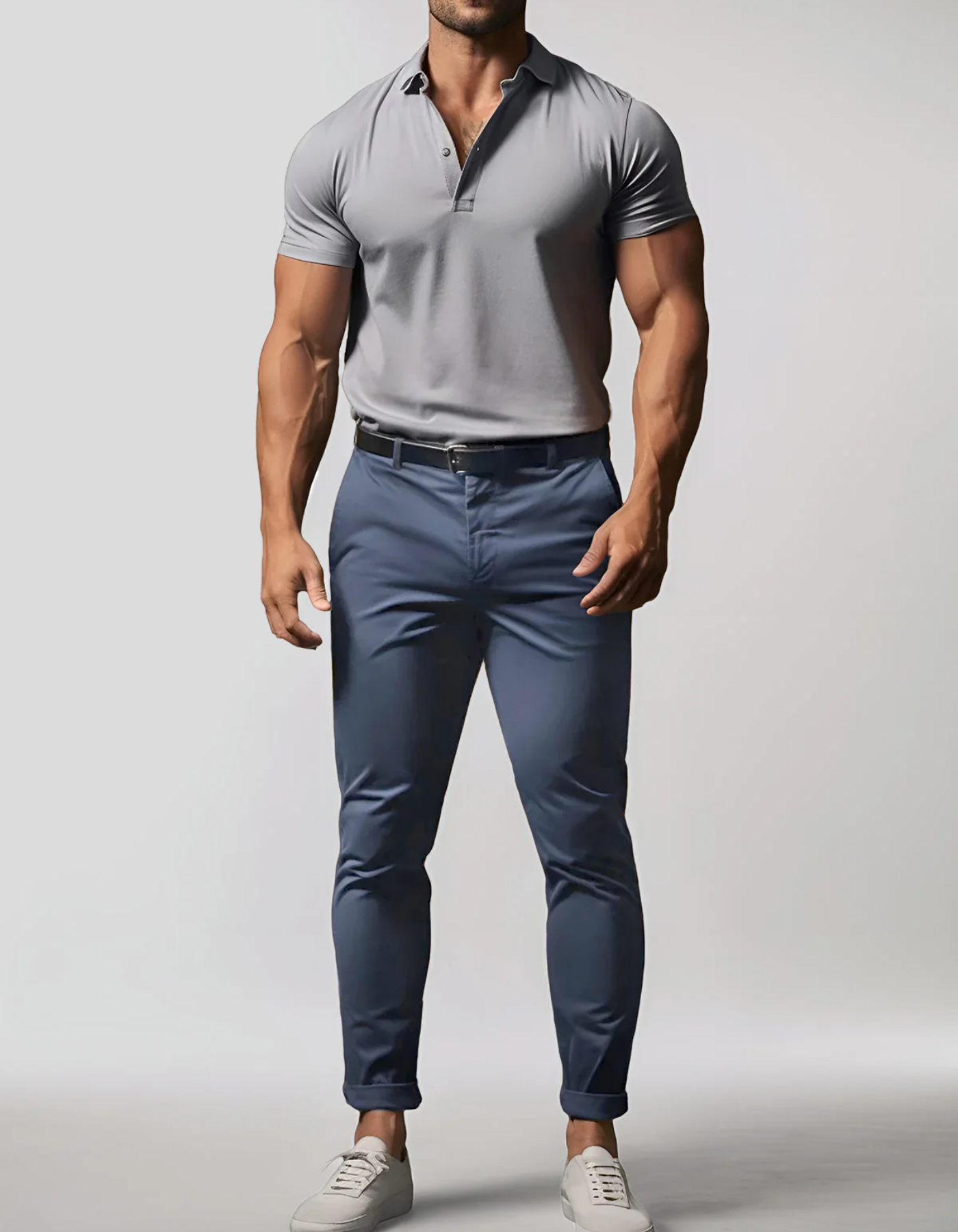 Ken | Herren Chino Hose | Stretch Stoffhose
