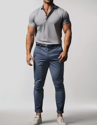 Ken | Herren Chino Hose | Stretch Stoffhose