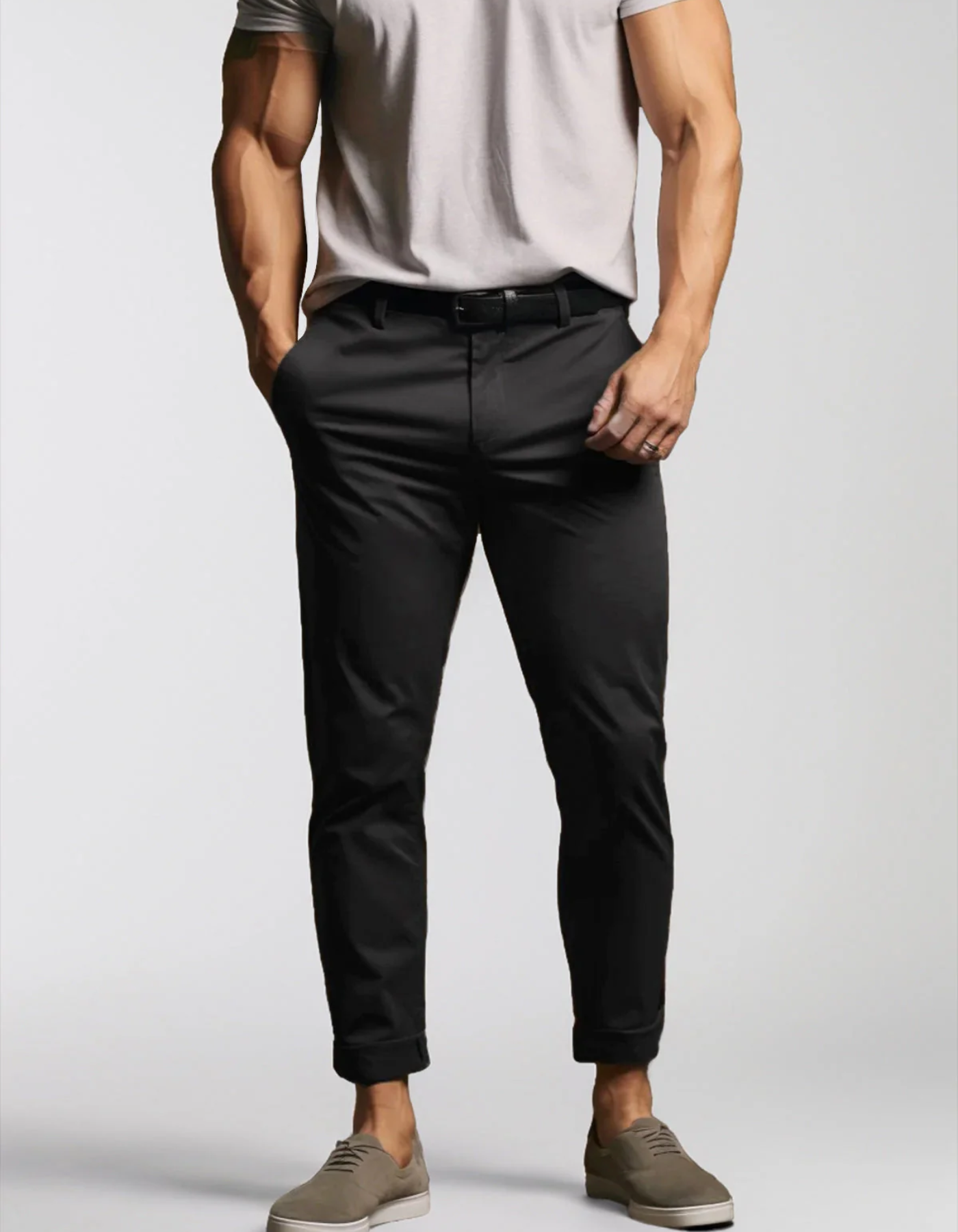 Ken | Herren Chino Hose | Stretch Stoffhose