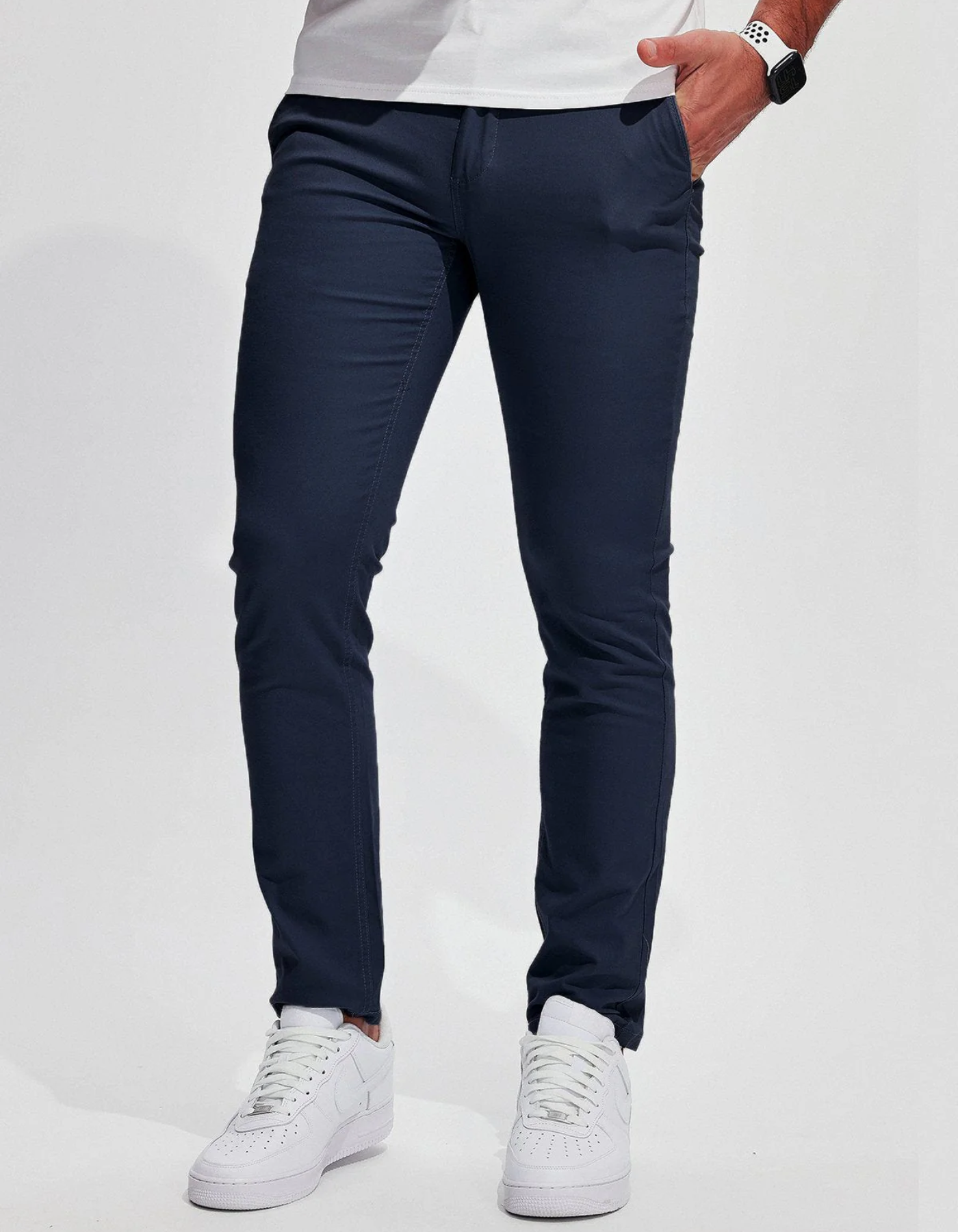 Ken | Herren Chino Hose | Stretch Stoffhose