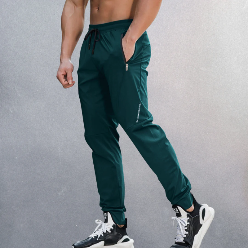 Cassian | Herren Fitness Jogginghose | Grau