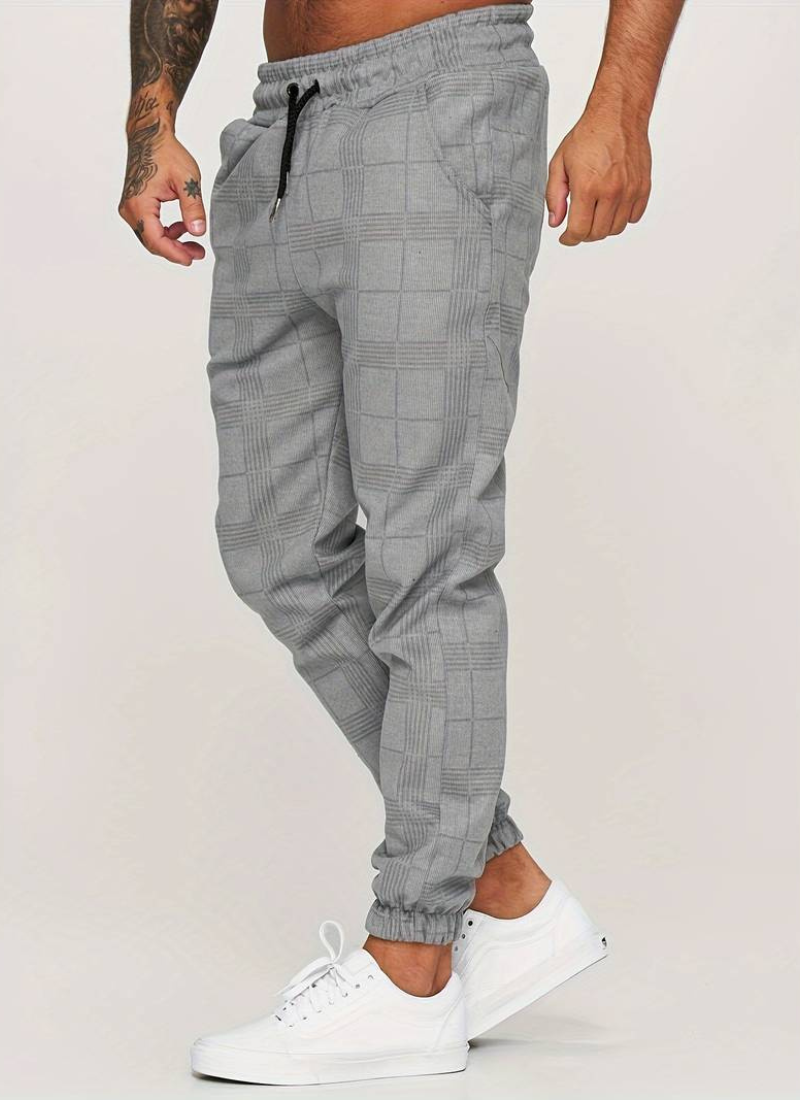 Allan | Herren Freizeithose | Kariert