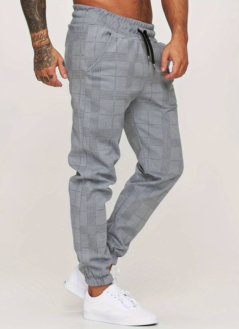 Allan | Herren Freizeithose | Kariert