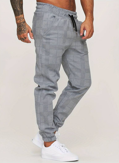 Allan | Herren Freizeithose | Kariert