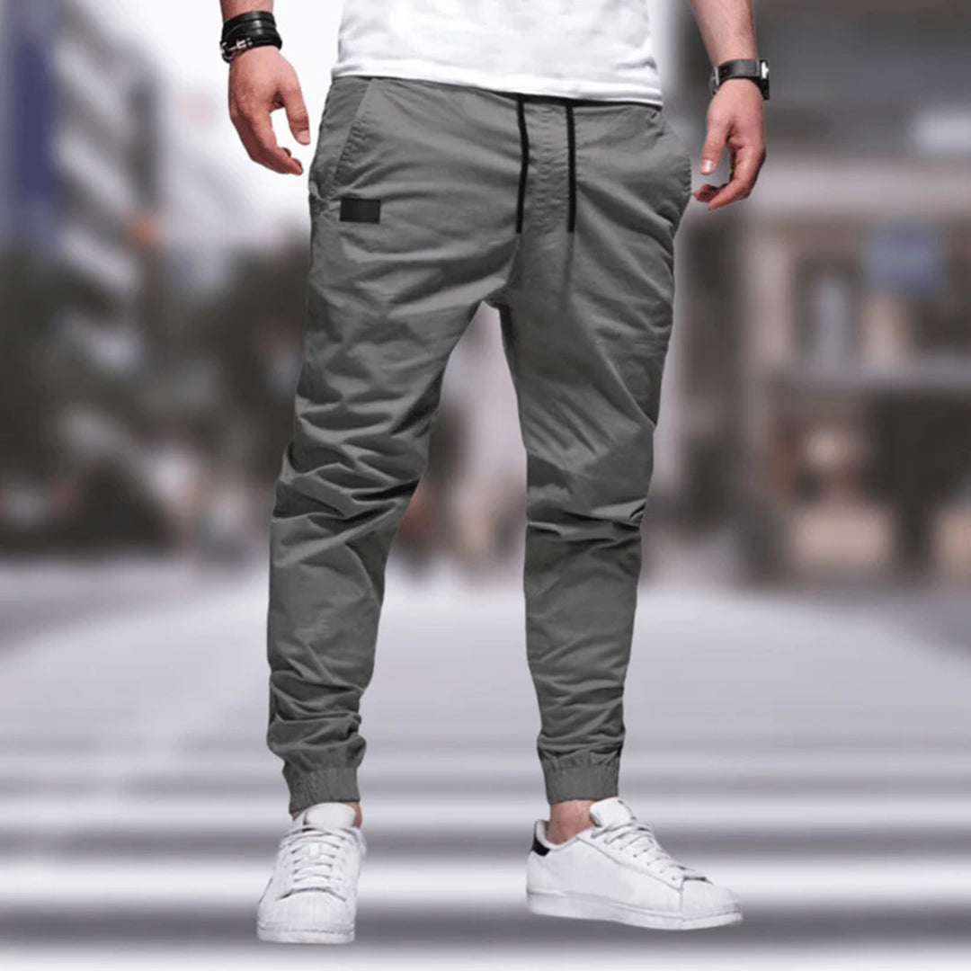 Gustavo | Herren Elegant Jogginghose | Graue