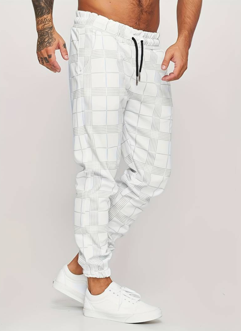 Allan | Herren Freizeithose | Kariert