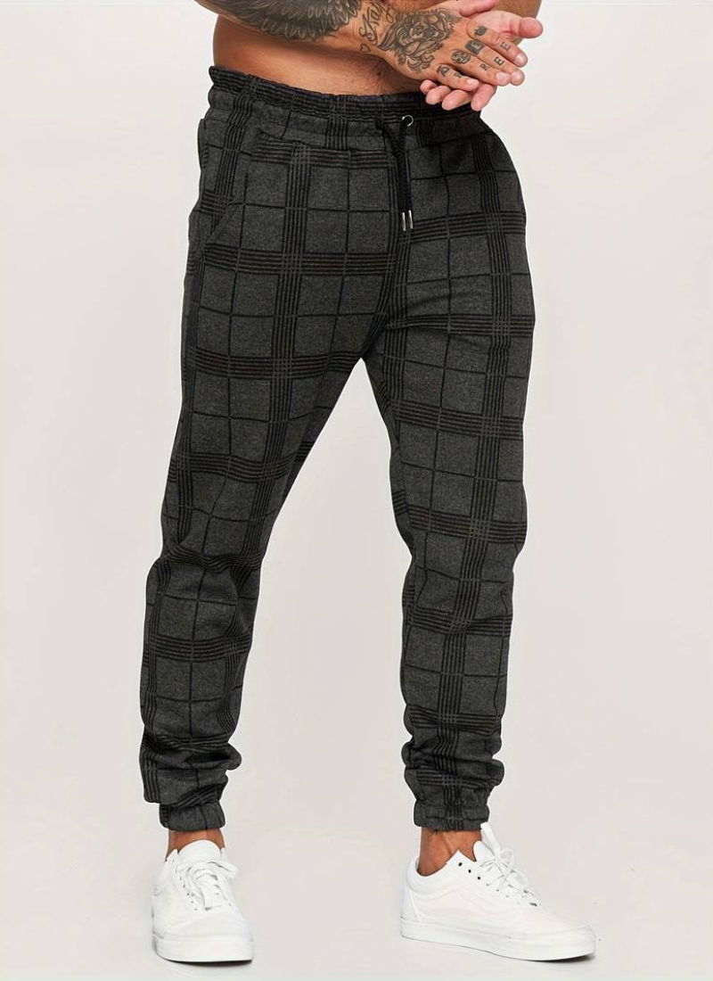 Allan | Herren Freizeithose | Kariert