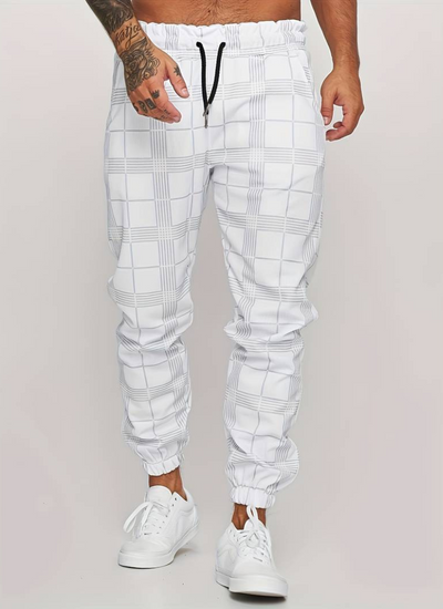 Allan | Herren Freizeithose | Kariert