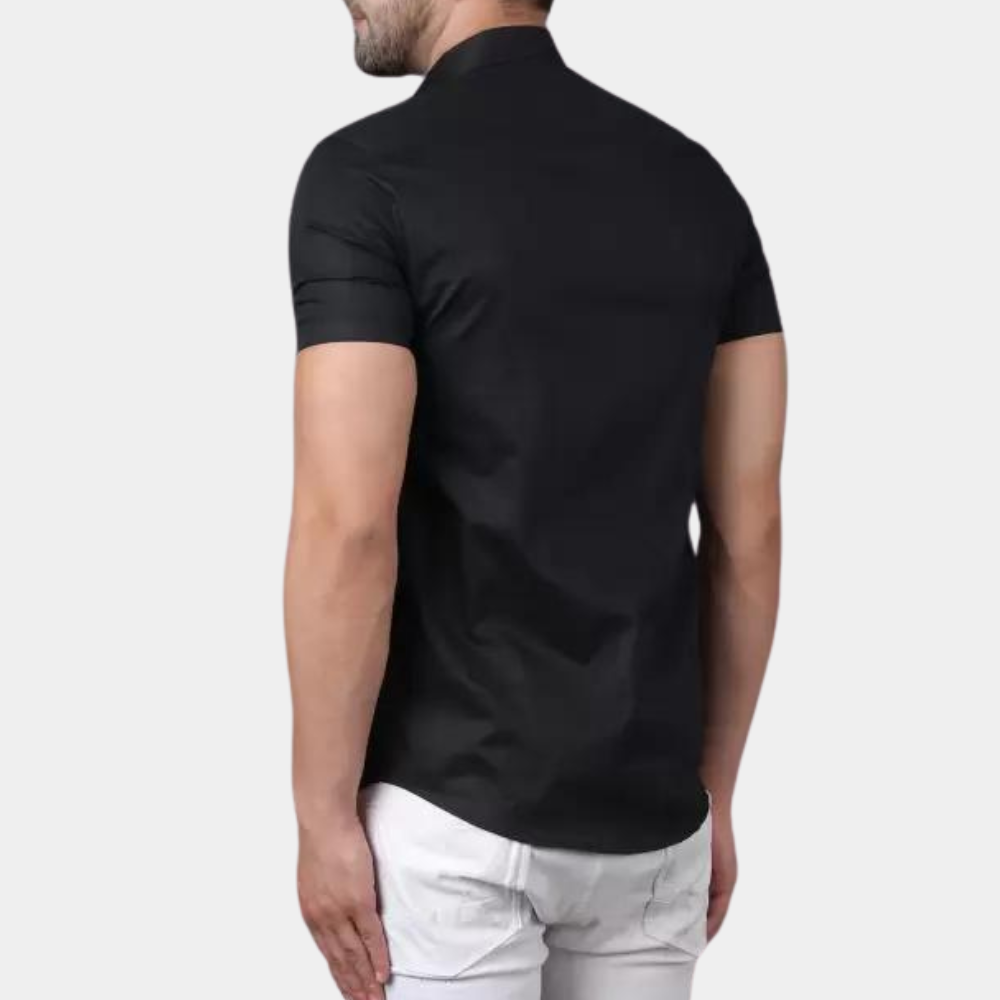 Hiro | Herren Slim Fit Hemd | Kurzarm