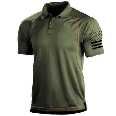 Enzo | Herren Kurzarm Poloshirt | Grün