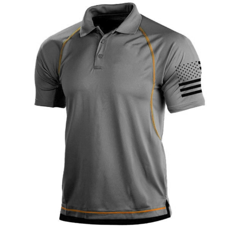 Enzo | Herren Kurzarm Poloshirt | Grün