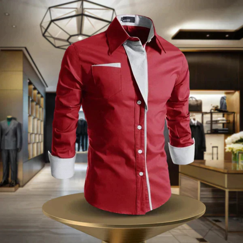 Christopher | Herren Slim-fit Hemd | Langarm