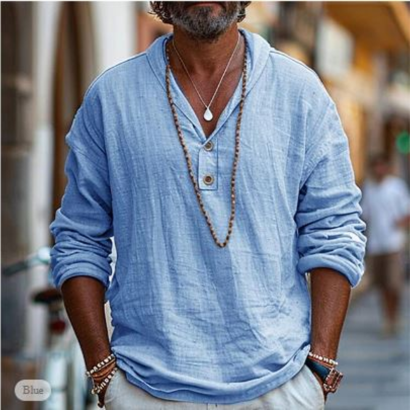 Bert | Herren Langarm Hemd | Sommer