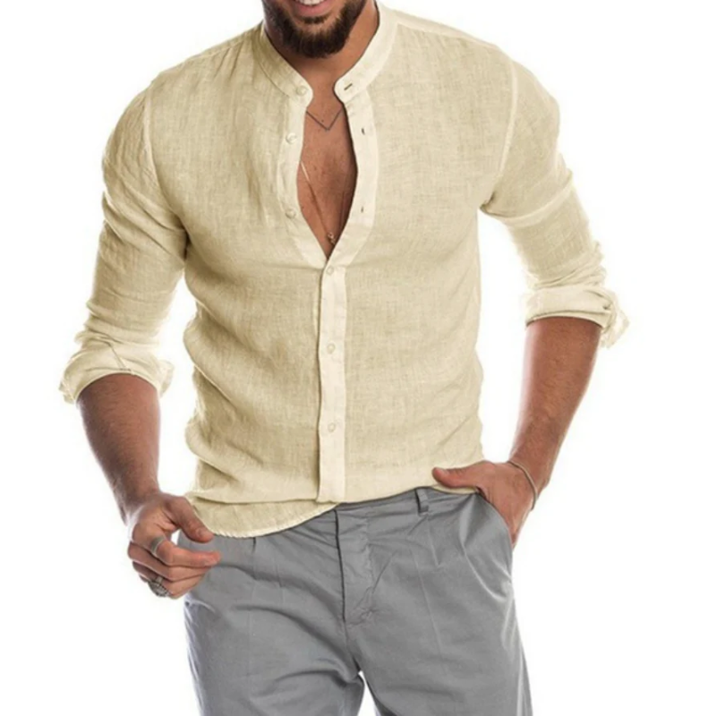 Edwin | Herren Langarm Hemd | Slim-Fit