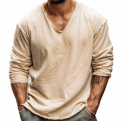 Lewis | Herren Langarm Sweatshirt | Schwarz