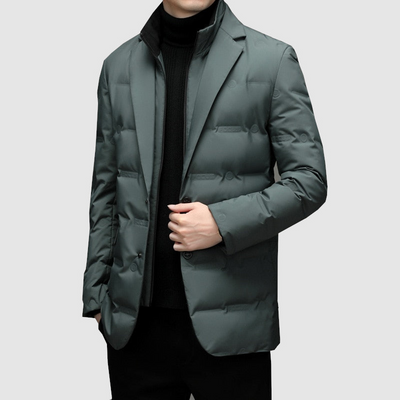 Irvin | Herren Leichte Steppjacke | Daunenjacke Schwarz