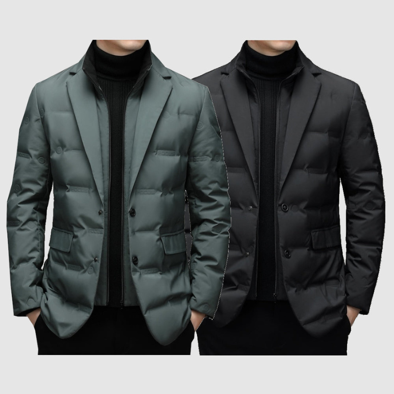 Irvin | Herren Leichte Steppjacke | Daunenjacke Schwarz