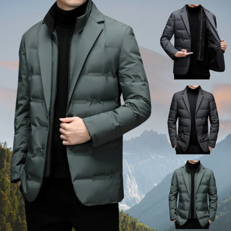 Irvin | Herren Leichte Steppjacke | Daunenjacke Schwarz
