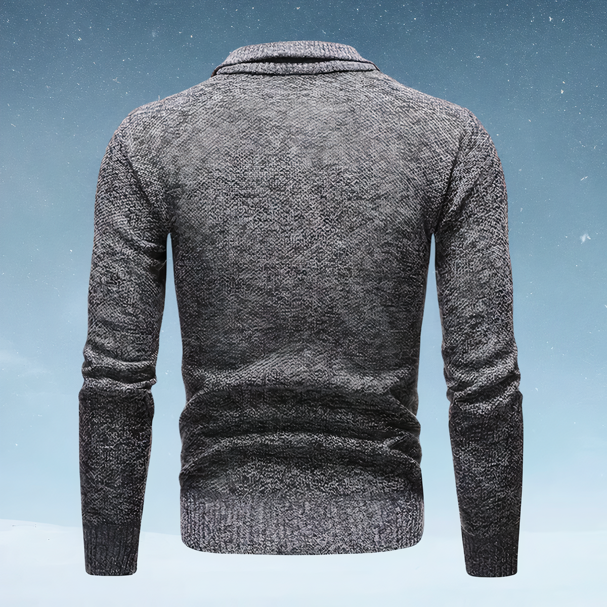 Lazzo | Herren Pullover mit Reißverschluss | Knit Sweater