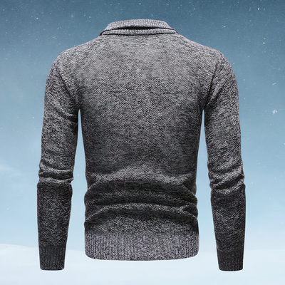 Lazzo | Herren Pullover mit Reißverschluss | Knit Sweater