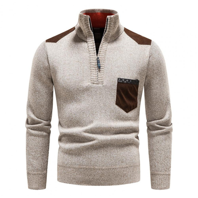 Graham | Herren Pullover mit Reißverschluss | Knit Sweater