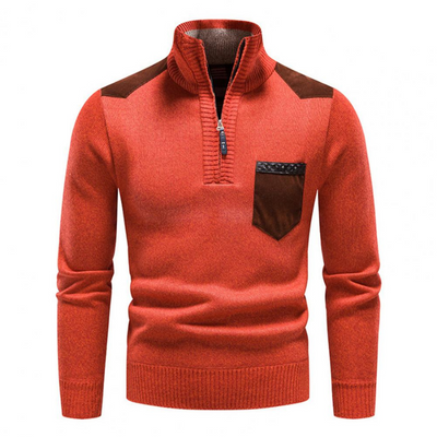 Graham | Herren Pullover mit Reißverschluss | Knit Sweater