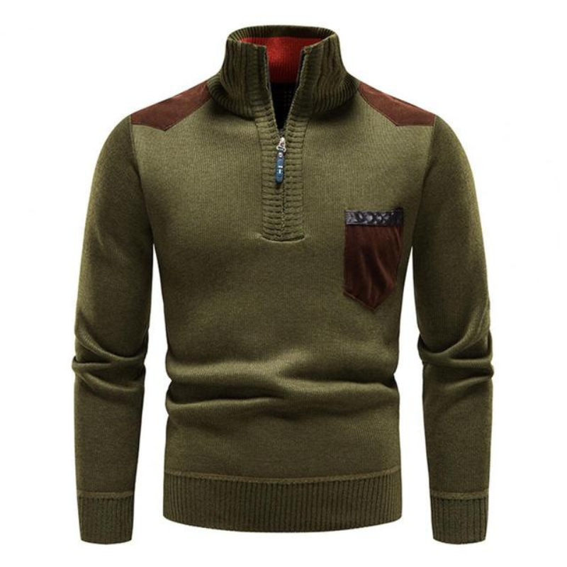 Graham | Herren Pullover mit Reißverschluss | Knit Sweater