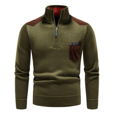 Graham | Herren Pullover mit Reißverschluss | Knit Sweater