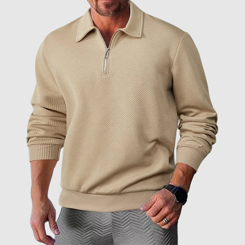 Joshua | Herren Pullover mit Reißverschluss | Knit Sweater