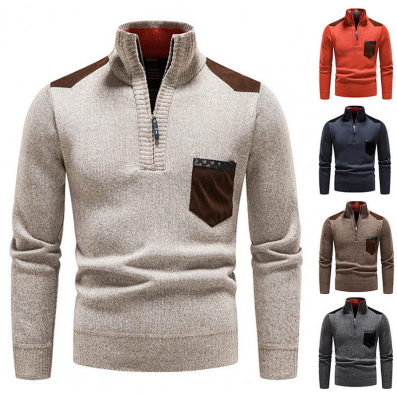 Graham | Herren Pullover mit Reißverschluss | Knit Sweater